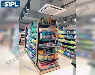 7 Feet Supermarket Display Rack In Bhakali
