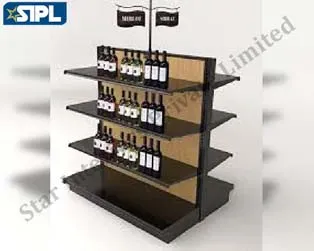 Double Side Center Display Rack In Paratdih