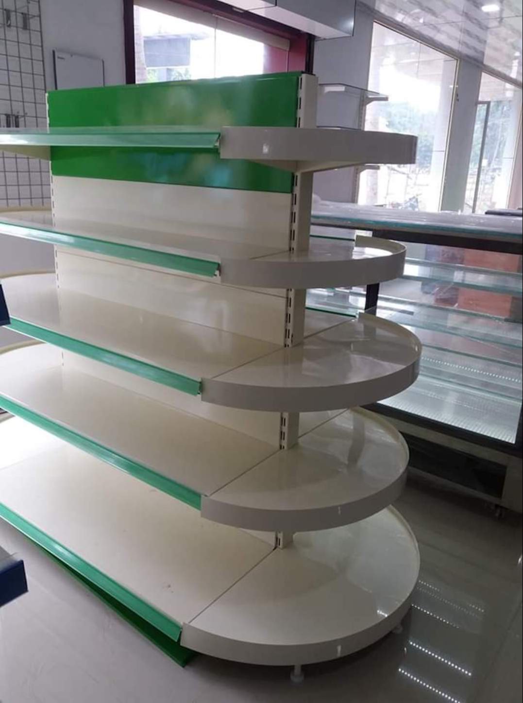 Double Side Display Rack In Bhati