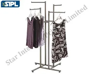 Four Way Cloth Display Stand In Abhanpur