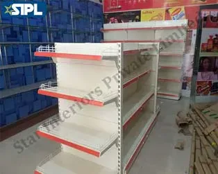 Free Standing Supermarket Display Rack In Jigani
