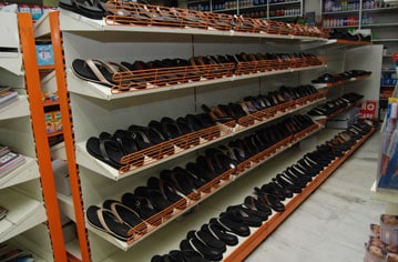 Mesh Stopper Shoe Rack In Rapthadu