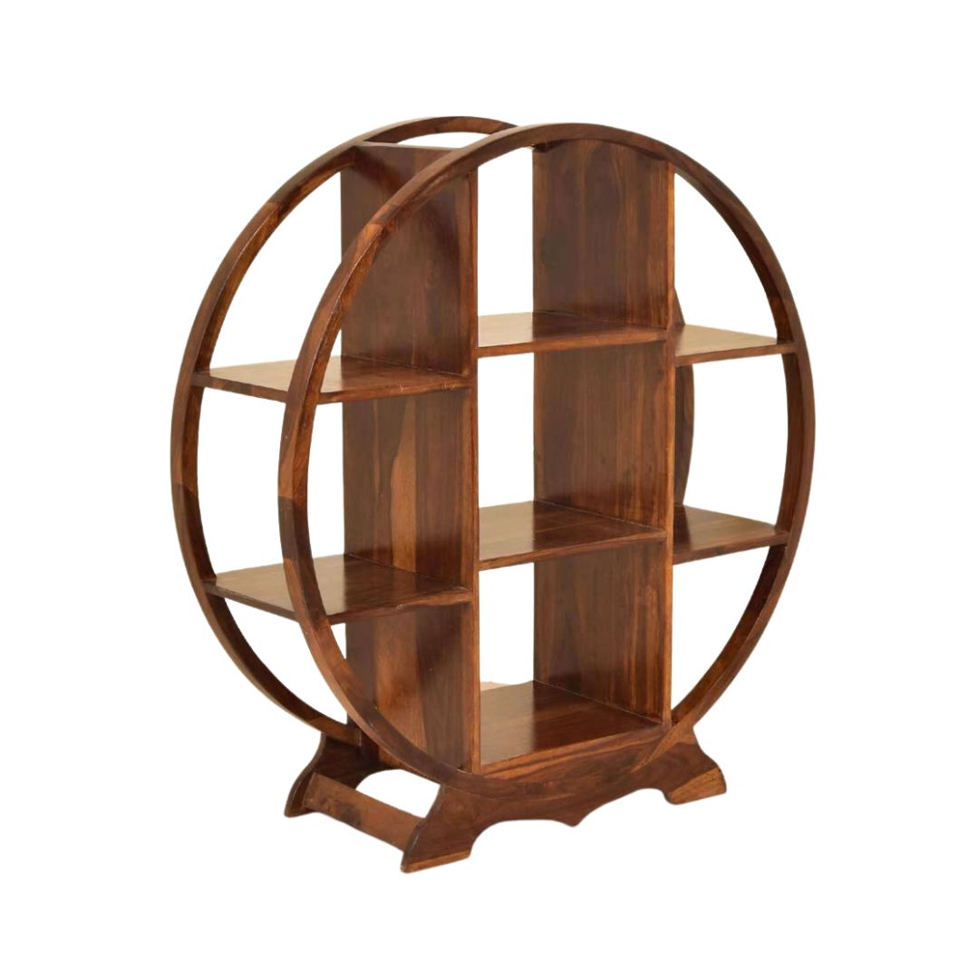 Round Wooden Rack in Balihati