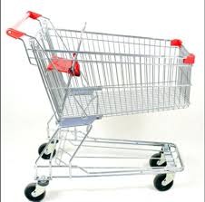 SS Shopping Trolley Cart In Bilasipara