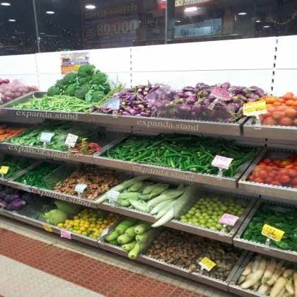 Stainless Steel Vegetable Rack In Lower Subansiri