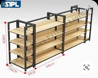 Wooden Display Shop Rack In Ethapur